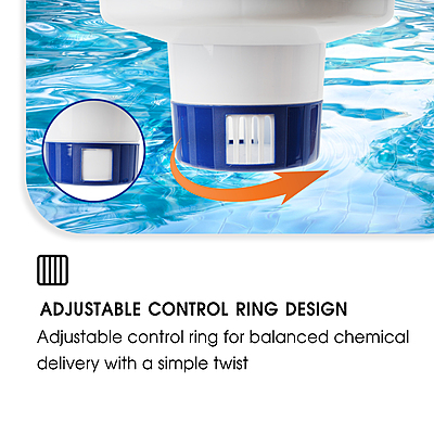 Floating Chlorine Tablet dispenser | T824 | PRO POOL PRO