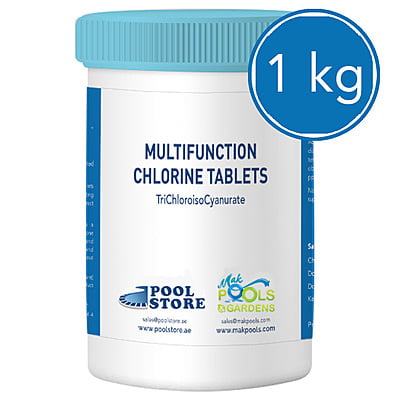 Multifunction Chlorine Tablets | 1 kg Tube | HS Code: 29336900 | Brand: Generic | Origin: China
