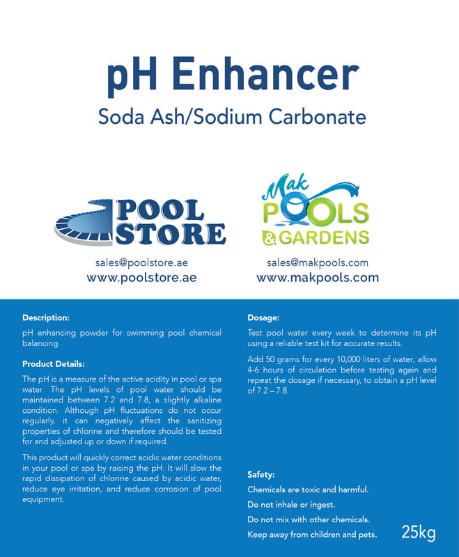pH Enhancer Soda Ash | 25 Kg Bag | HS Code: 28362000 | Brand: Generic | Origin: Turkey