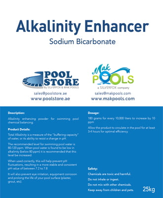 Alkalinity Enhancer 25kgs Alkalinity Enhancer 25kgs