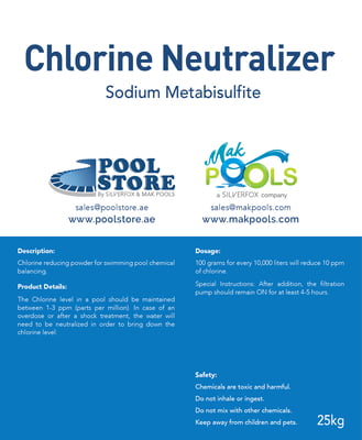 Chlorine Neutralizer 25kgs