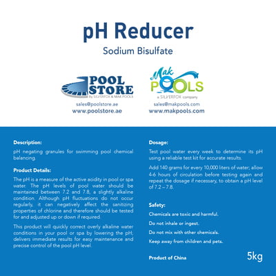 pH Reducer (pH-) 5kgs pH Reducer (pH-) 5kgs