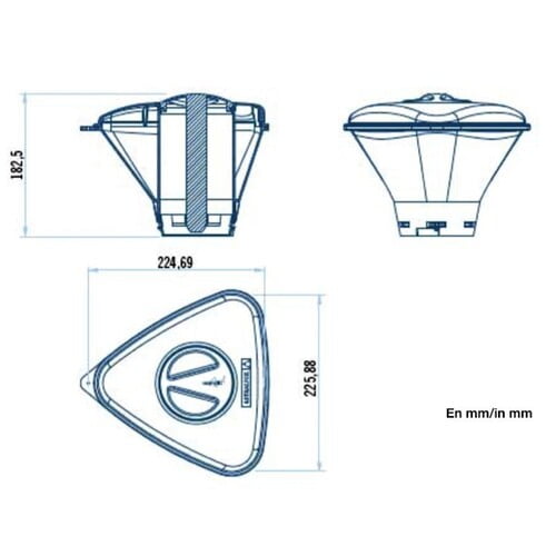 Floating Chlorine Dispenser - Gem 0619027